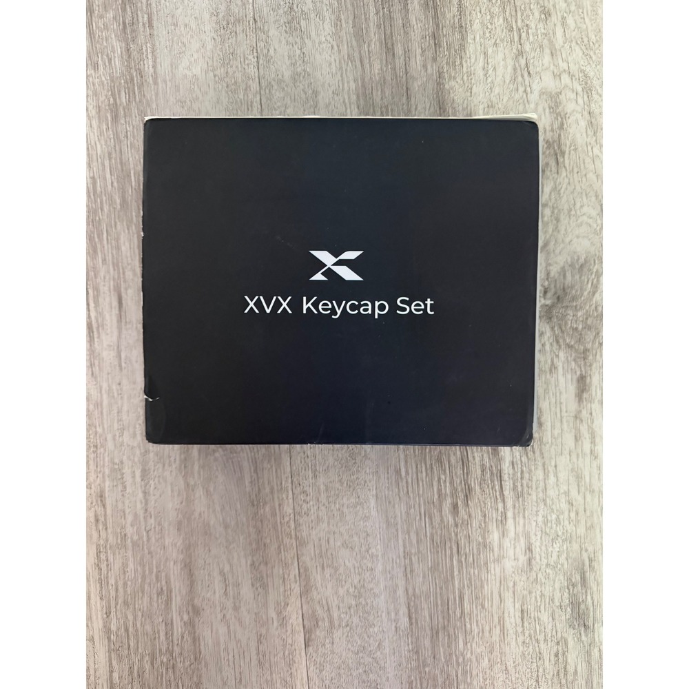 XVX Keycap Set ZJX-Dtwen-Black Mechanical Keyboard Replacement Caps New